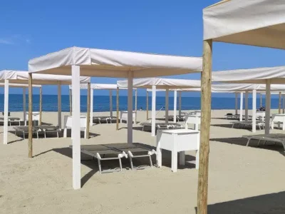 Gazebo mare tetto pari