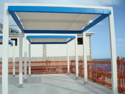 Beach gazebo